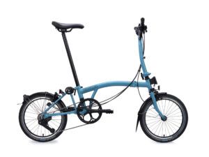 Bicicleta plegable Brompton C Line 12 velocidades Cloud Metallic MID