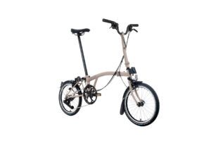 Bicicleta Plegable Brompton C Line 12 speed Dune Sand high